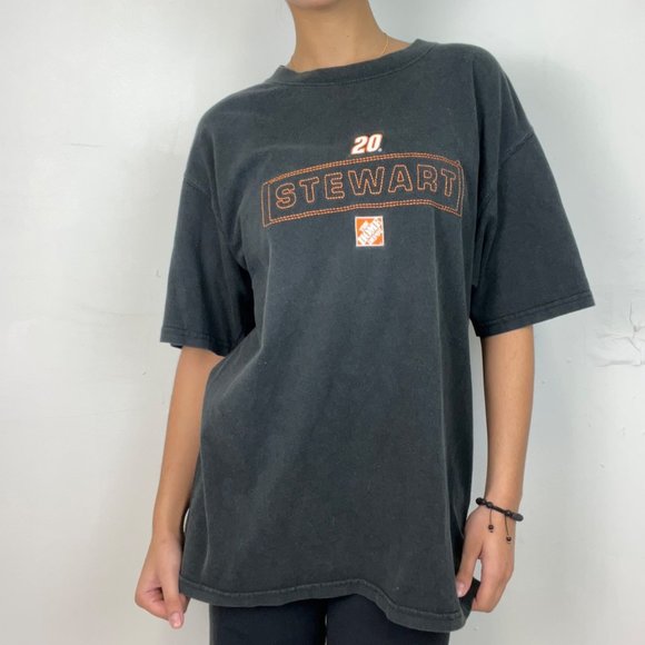 L Y2K Tony Stewart Home Depot Tee - Picture 1 of 4